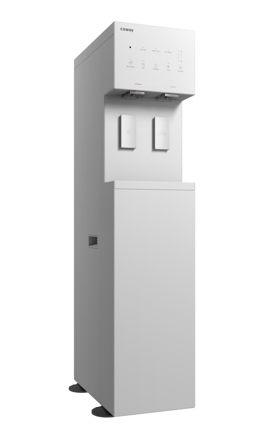 Coway Core Slim: Slim Floor Standing Water Purifier with Extendable Tray